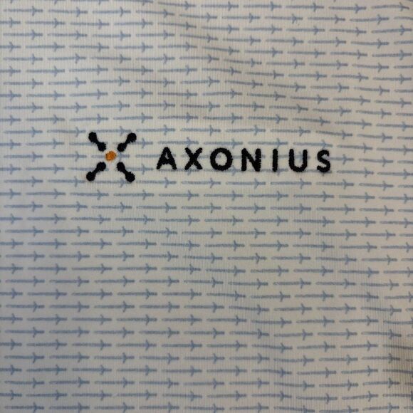 Holderness & Bourne Polo Shirt XL Tailored Fit Claymore Axonius Cybersecurity - Picture 7 of 11